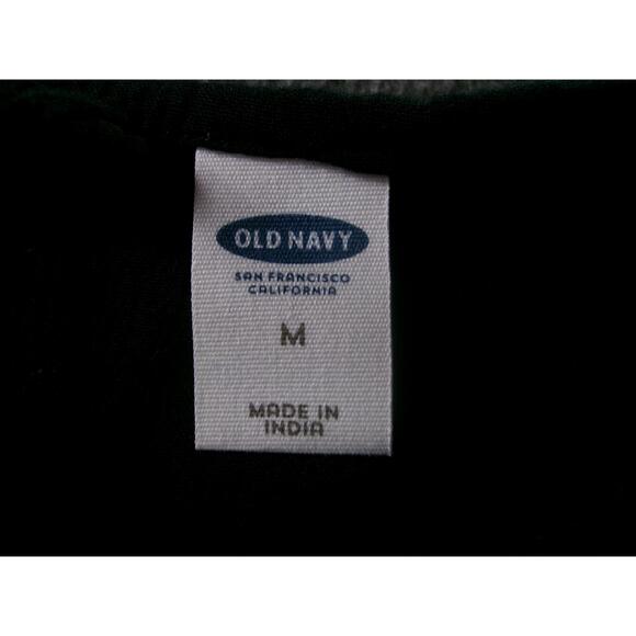 Old Navy Blouse Womens Medium Black Embroidered V Neck Bohemian Boho Chic Flowy - Picture 6 of 10